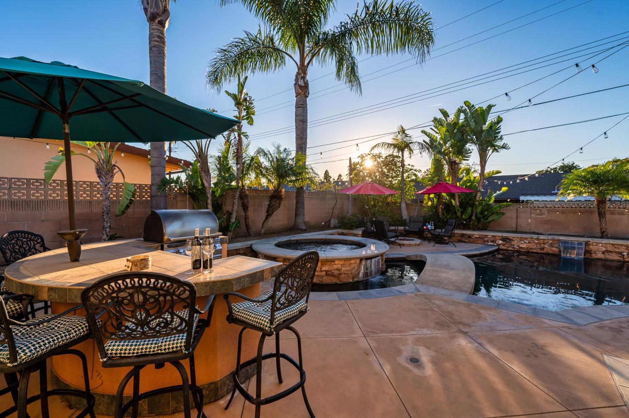 Amazing Modern Pool House Near Disneyland Anaheim Exterior foto